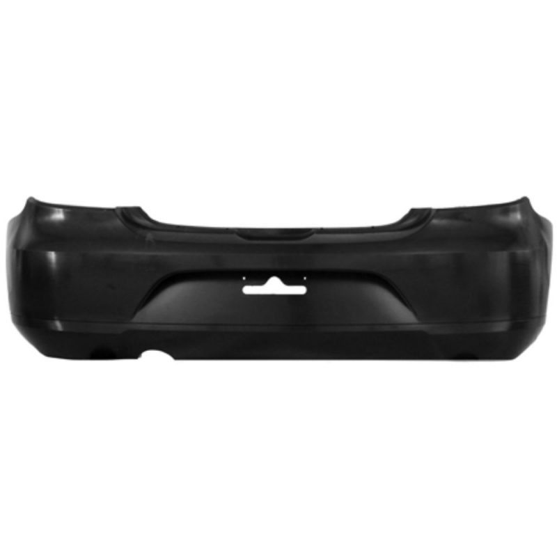 Para-Choque Traseiro Gol GV 2008 a 2012 preto liso