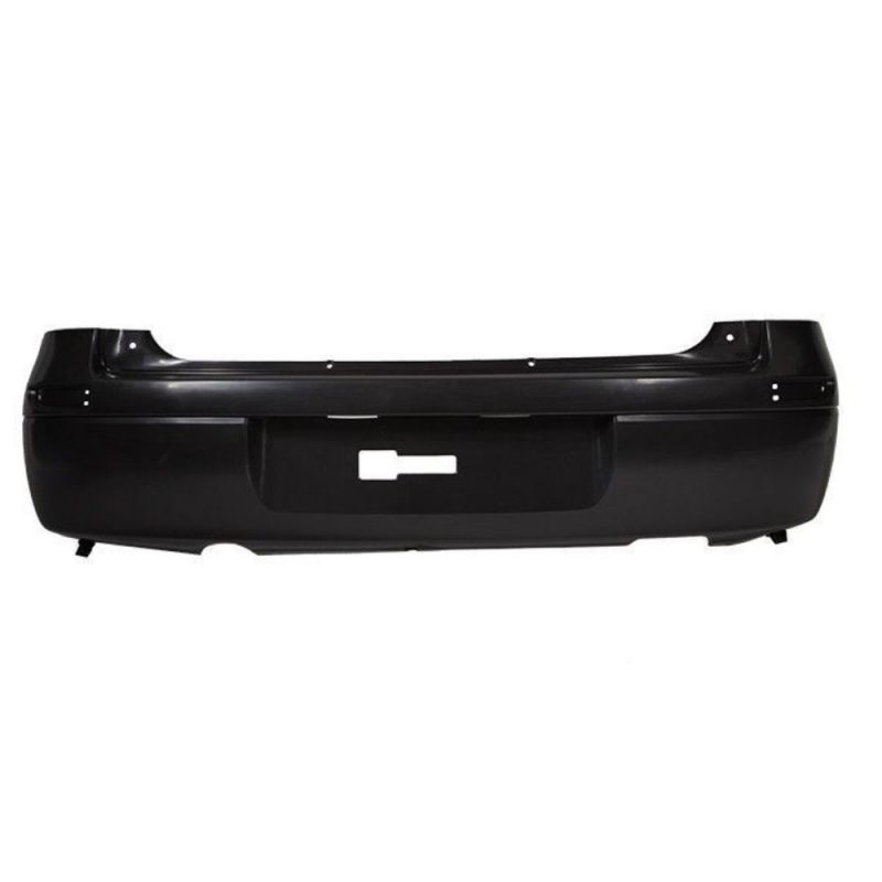 Para-Choque Traseiro  Corsa Novo 2002 a 2012 Hatch (frente montana) preto liso