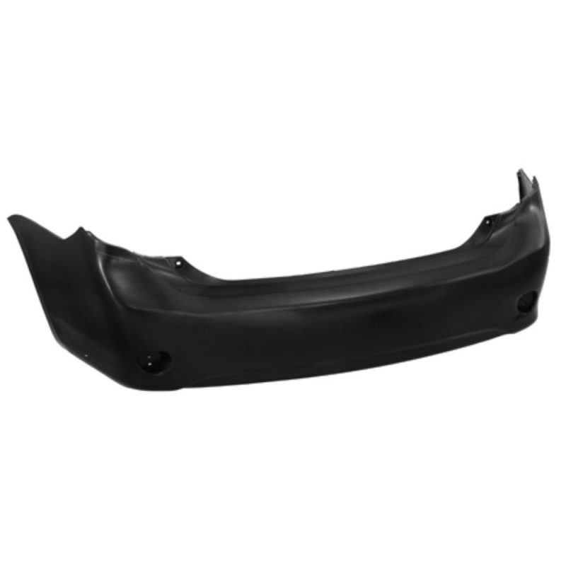 Para-Choque Traseiro Corolla 2008 a 2011 preto liso