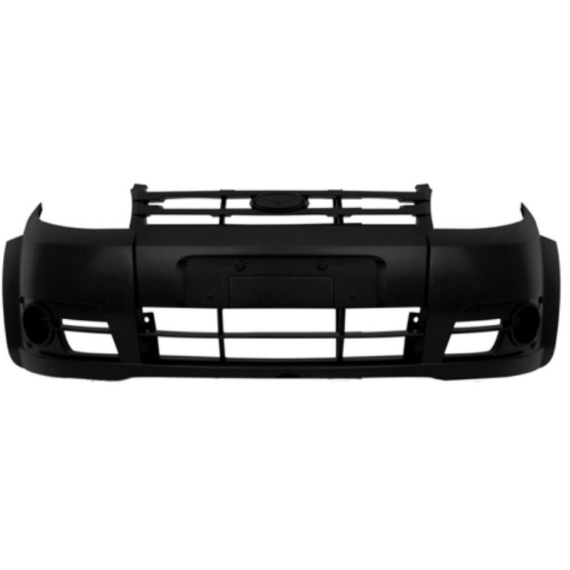 Para-Choque Dianteiro Ford Ka 2008 a 2011 s/ furo milha preto liso